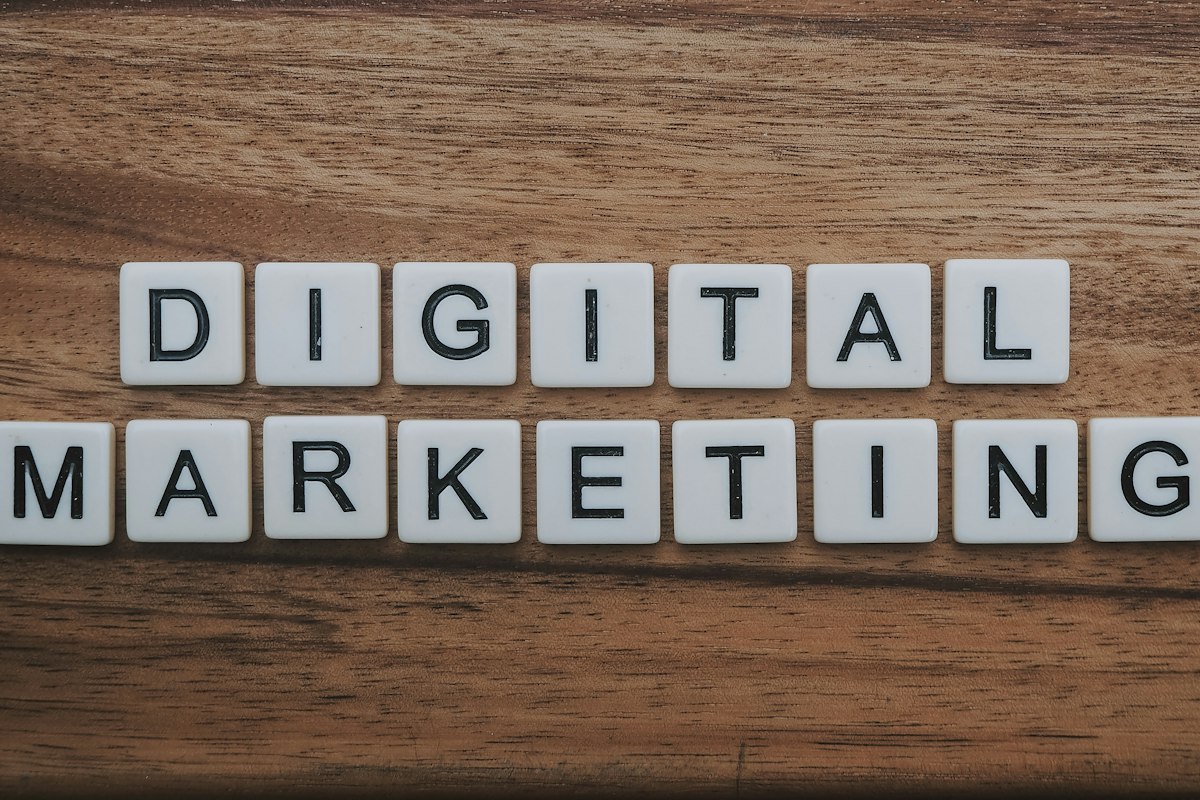 Digital marketing concept artwork