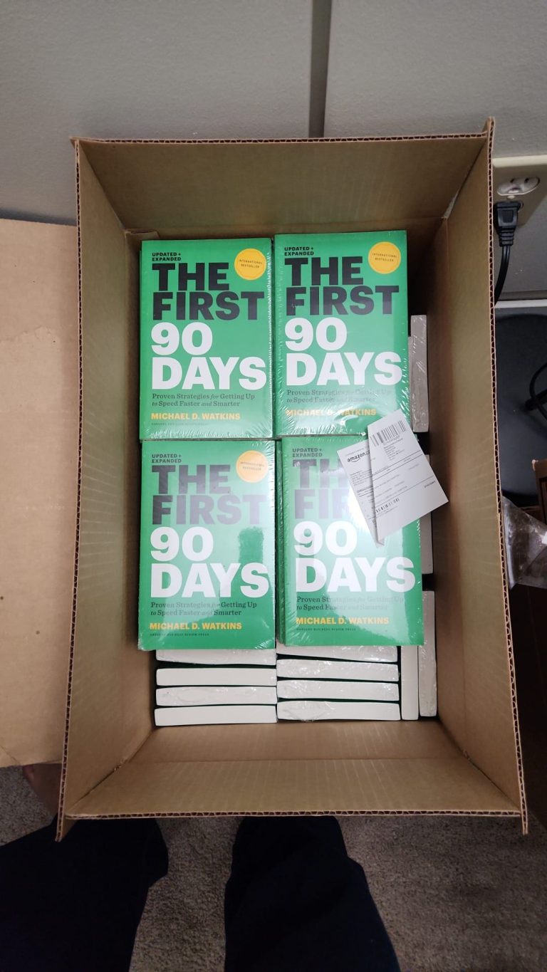 The First 90 Days by Micheal D Watkins Paper Back Book