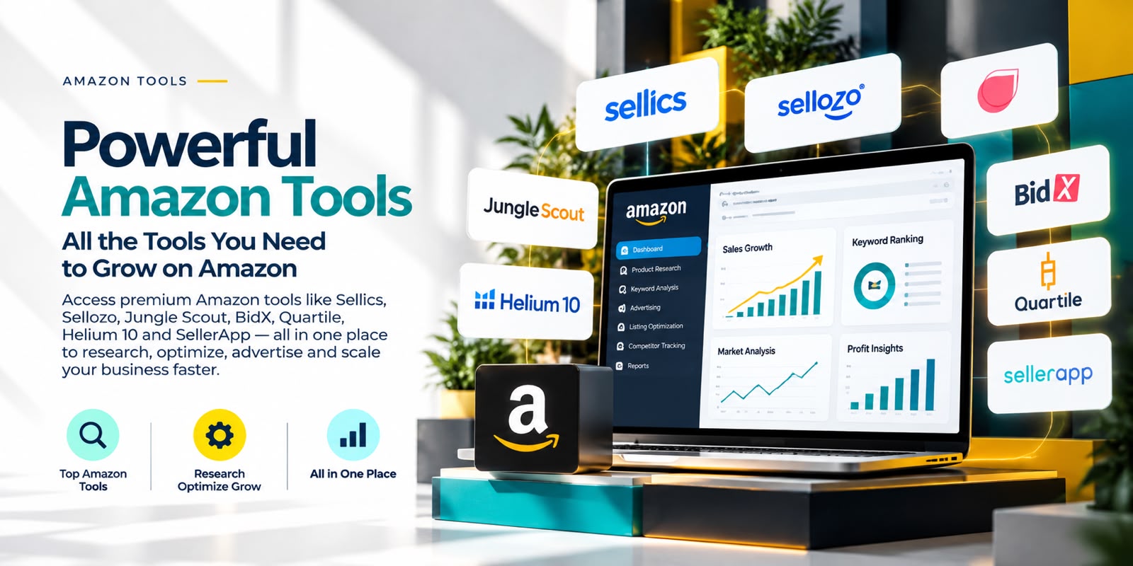 Powerful Amazon Tools - All the tools you need to grow on Amazon